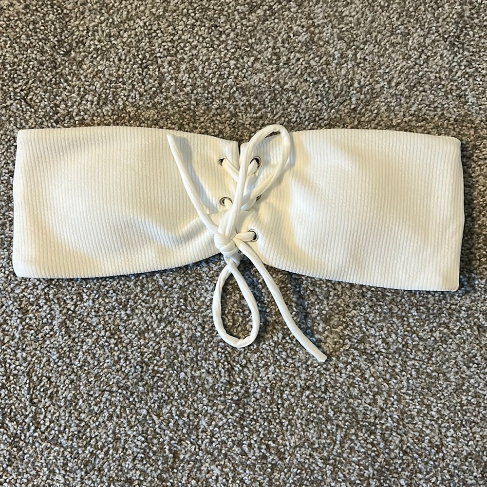 Tube top swimsuit